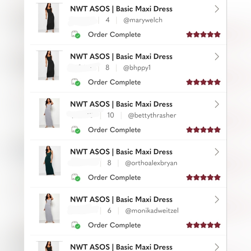 *Bestseller!* NWT ASOS | boohoo Bodycon Basic Maxi Dress - Picture 2 of 8